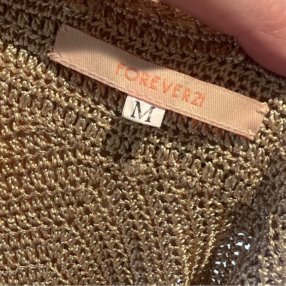 Gold Beaded Camisole size M - Picture 9 of 9